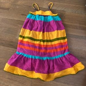 Gap colorful stripe dress